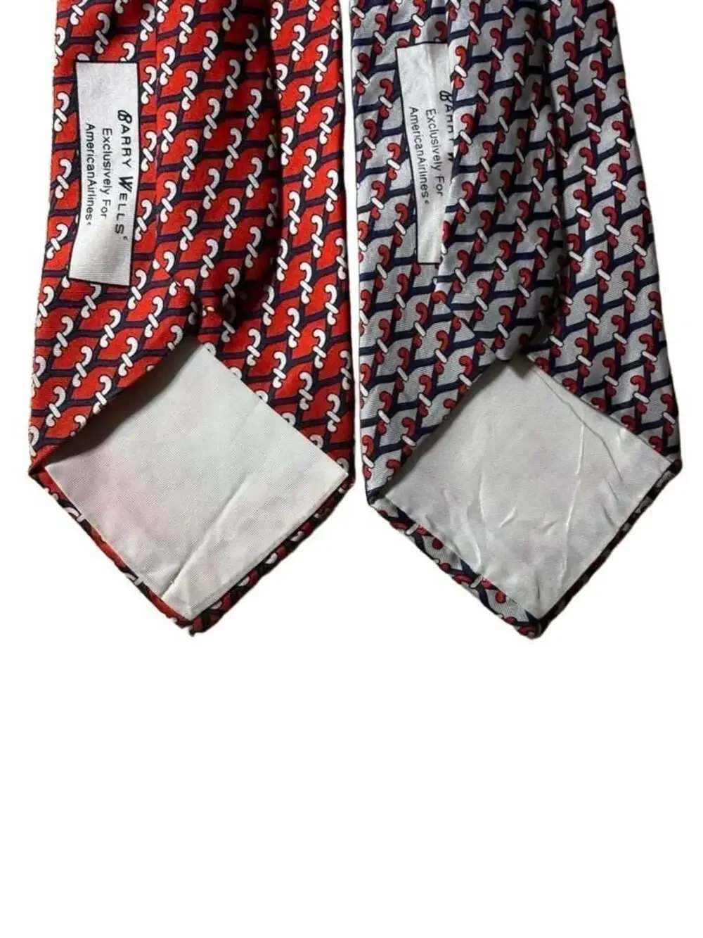 Barry Wells Geometric Silk Tie Set